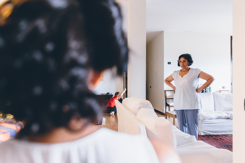 Fotografo Matrimonio Villa Erba La madre