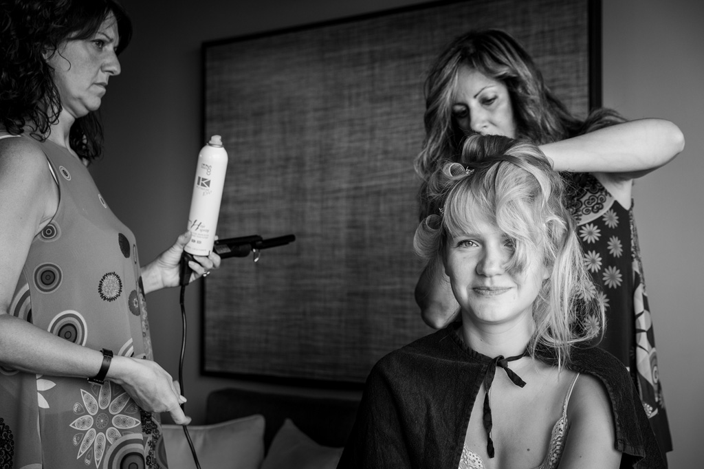 Fotografo Matrimonio Langhe La sposa sorride