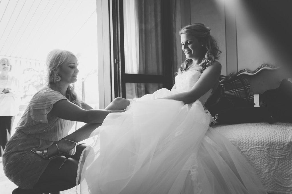 Fotografo Matrimonio Lago di Garda Una damigelle