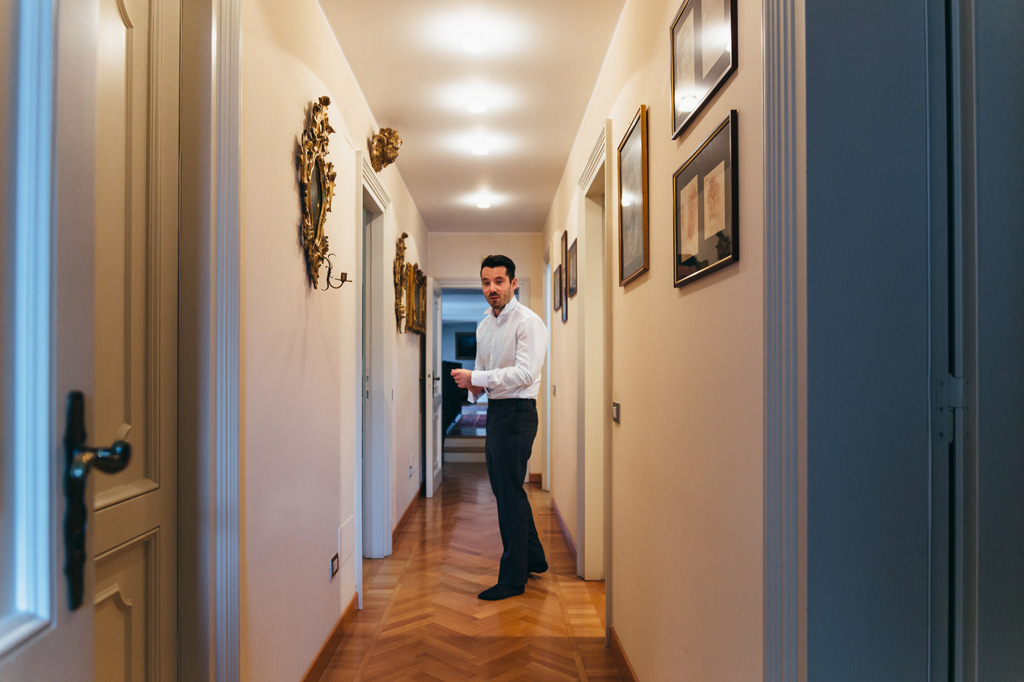 Fotografo Matrimonio Monza Lo sposo