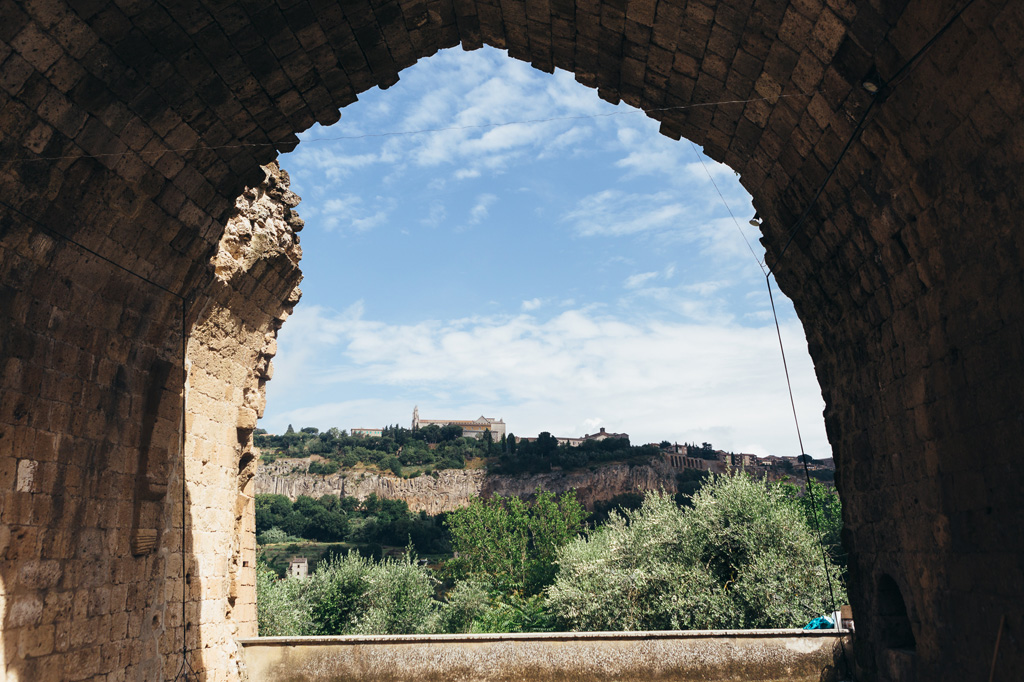 Fotografo Matrimonio Orvieto Uno scorcio del paesaggio di Orvieto