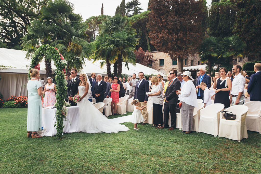 Fotografo Matrimonio Lago di Garda Un immagine totale dello svolgimento delle nozze