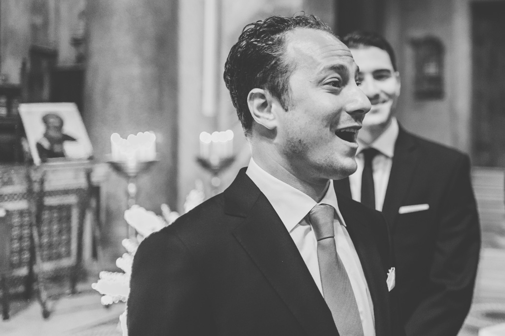 Fotografo Matrimonio Villa Del Cardinale Emmanuel ride in compagnia dei testimoni prima dell'arrivo di Brittney