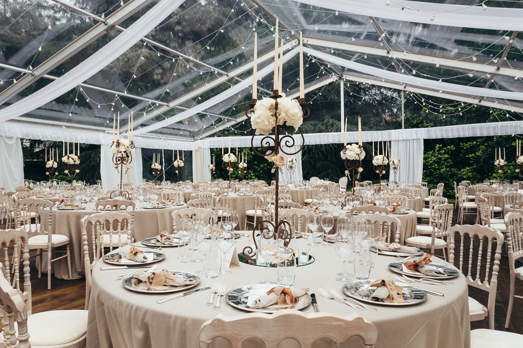Fotografo Matrimonio Monza La tavola apparecchiata del ricevimento