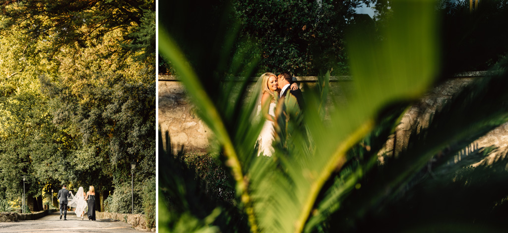 Fotografo Matrimonio Villa Del Cardinale Emmanuel bacia la sua sposa