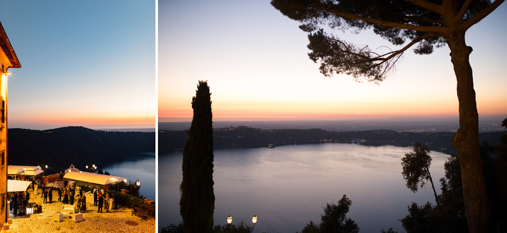Fotografo Matrimonio Villa Del Cardinale Alcune panoramiche riprese dal balcone di Villa