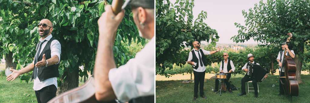 Fotografo Matrimonio Lago di Garda I musicisti intrattengono gli invitati