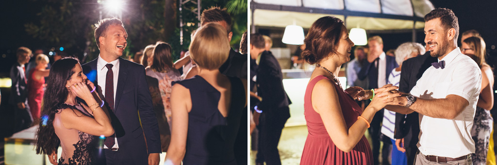 Fotografo Matrimonio Lago di Garda Gli invitati si abbracciano dolcemente