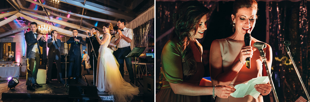 Fotografo Matrimonio Monza Gli ospiti hanno preparato alcuni discorsi per gli sposi