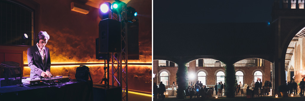 Fotografo Matrimonio Pavia Il dj suona numerose canzoni dopo il ricevimento