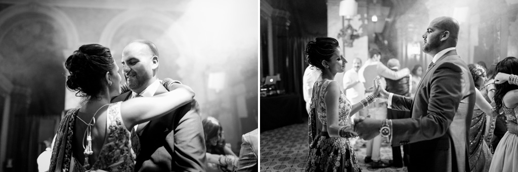 Fotografo Matrimonio Villa Erba I due sposi ballano
