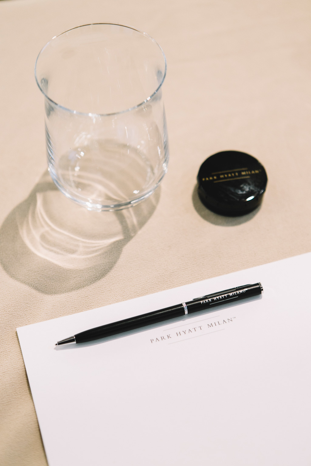 Di.Gi International Un dettaglio interno presso l'Hotel Park Hyatt Milano