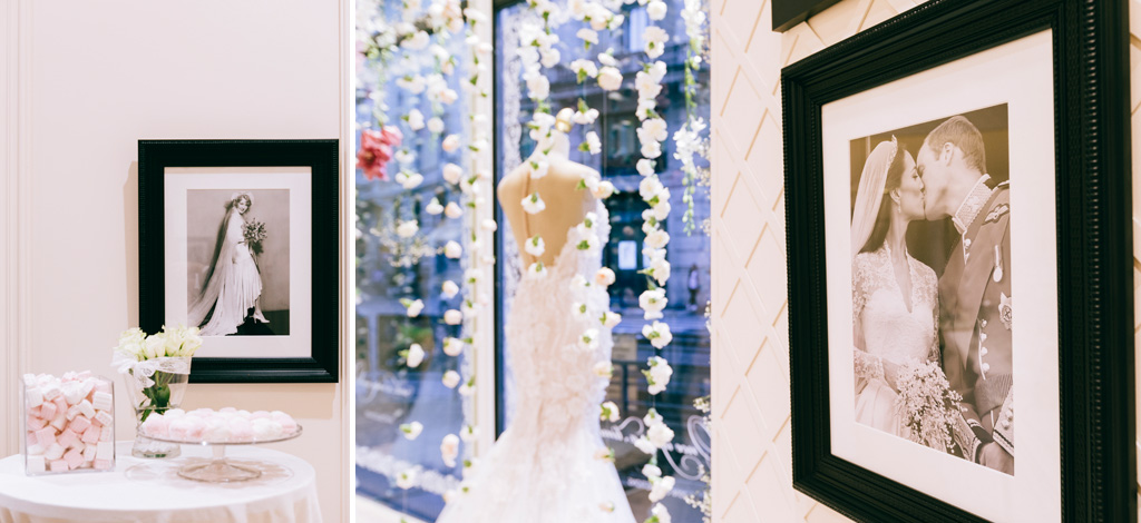 Inaugurazione Store Pronovias Un dettaglio della sede dello storico palazzo che ospita il Messaggero