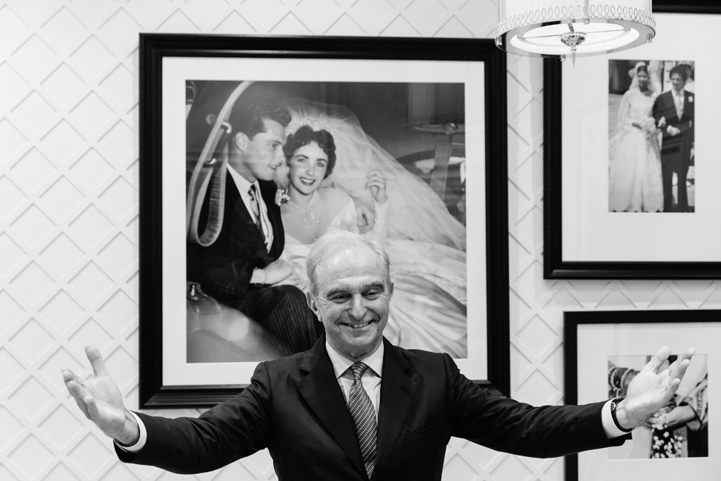 Inaugurazione Store Pronovias Il presidente e organizzatore della serata Alberto Palatchi presso il nuovo negozio Pronovias aperto a Roma