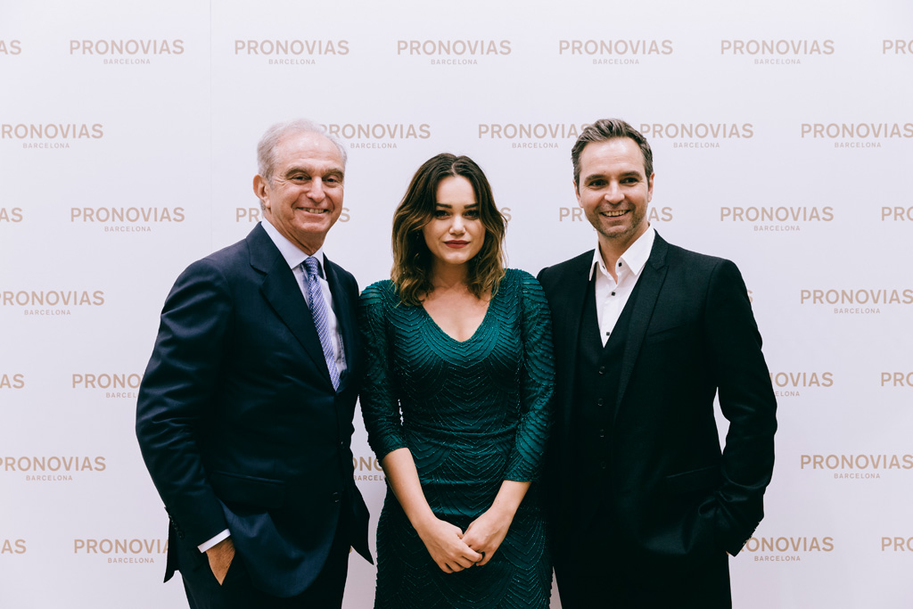Inaugurazione Store Pronovias Alberto Palatchi posa durante il Photocall della serata d'inaugurazione della maison Pronovias