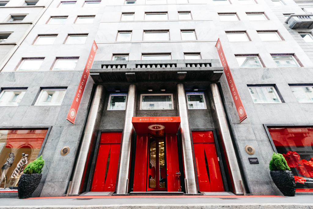 Di.Gi International Un'inquadratura esterna dell'Hotel Boscolo