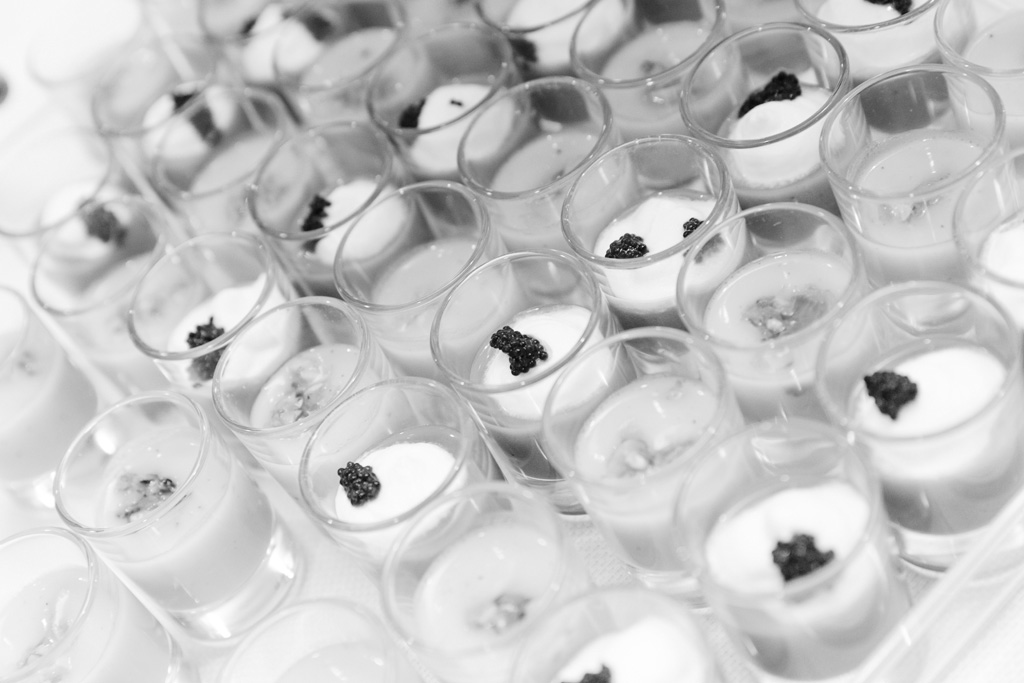 Evento Rocca Damiani Milano I dolci offerti per la sfilata presso la gioielleria Rocca