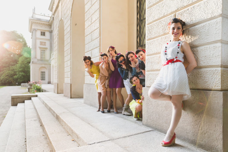 servizio fotografico addio nubilato bacherolette party
