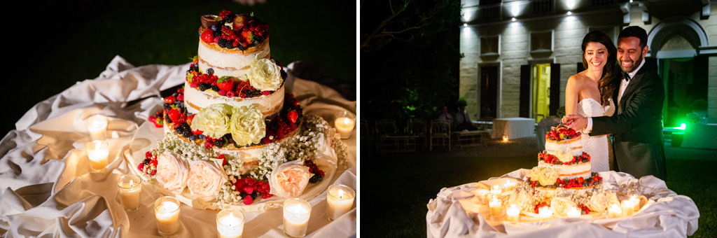 Fotografo Matrimonio Lago di Como Hilton Villa Parravicini Revel La torta nuziale di Shahram e Samin