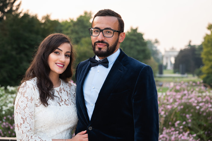 Fotografo Ritratto Coppia Matrimonio Milano Castello Sforzesco