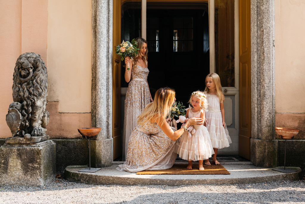 Wedding Photographer Como Lake Villa Pizzo Villa d'Este damigelle matrimonio tom e indigo villa pizzo lago di como