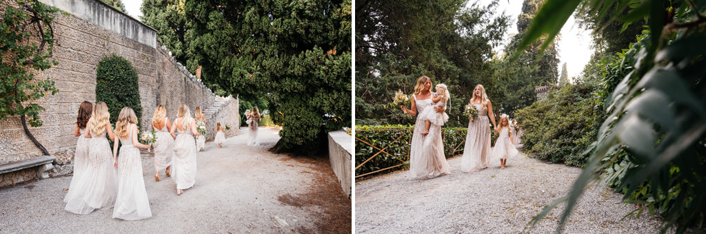 Wedding Photographer Como Lake Villa Pizzo Villa d'Este damigelle matrimonio tom e indigo villa pizzo lago di como
