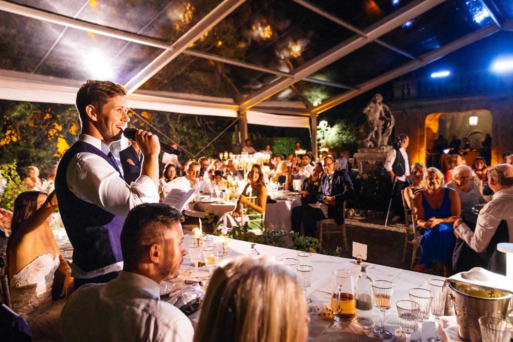 Wedding Photographer Como Lake Villa Pizzo Villa d'Este discorso sposo matrimonio lago di como villa pizzo tom e indigo