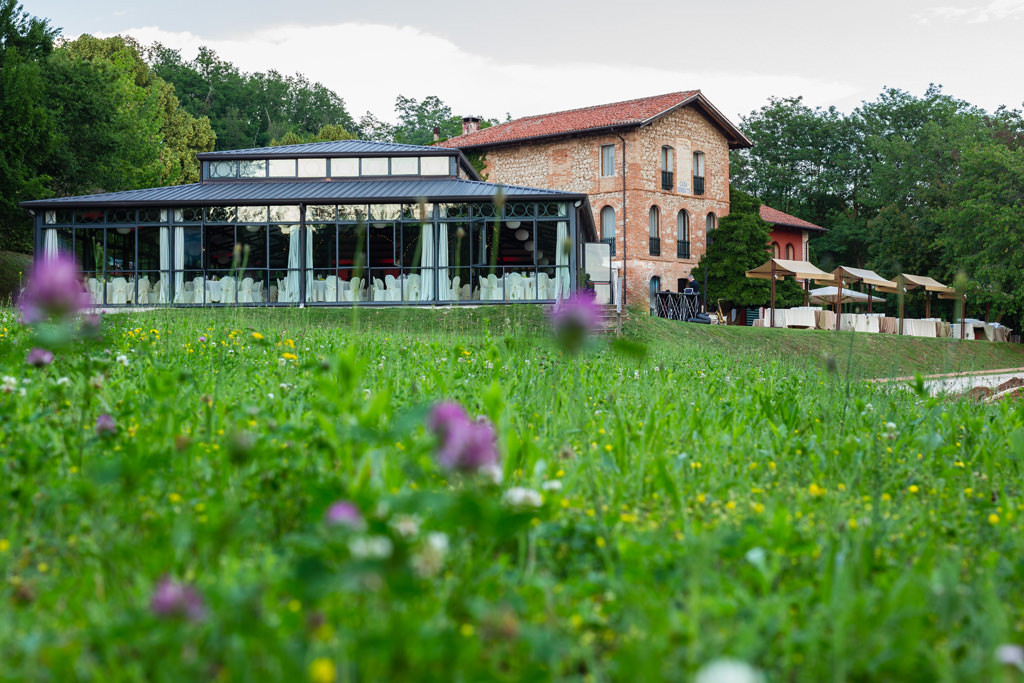 Fotografo Cena di Gala Casa Gobbato Convegno Antitrust Treviso 2 Un campo lungo del ristorante Casa Gobbato