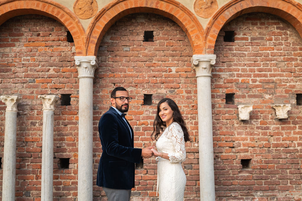Fotografo Ritratto Coppia Matrimonio Milano Castello Sforzesco fotografo ritratto coppia matrimonio milano castello sforzesco