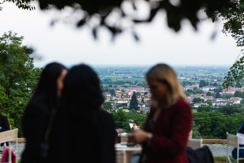 Fotografo Cena di Gala Casa Gobbato Convegno Antitrust Treviso 2 La splendida vista dalla Terrazza Serenissima del paesaggio di Treviso