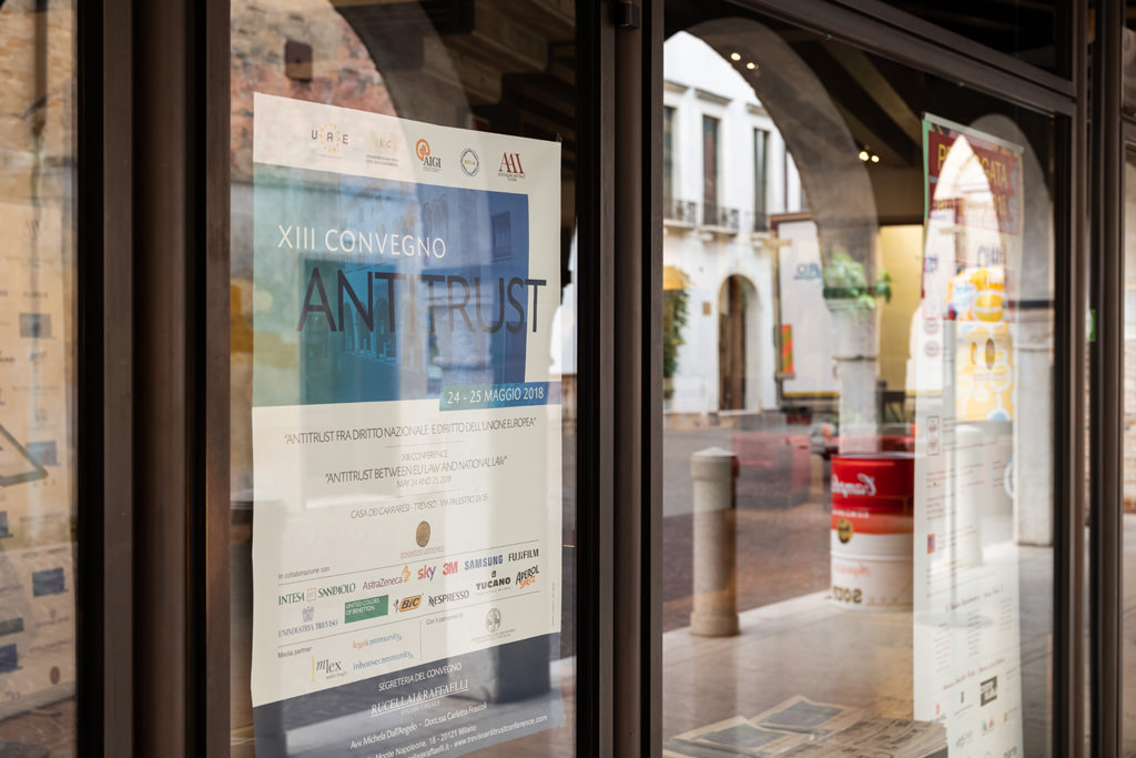 Fotografo Congresso Antitrust Treviso Casa Dei Carraresi Undettagliodell'ingressodelconvegnoAntitrustinTrevisonel