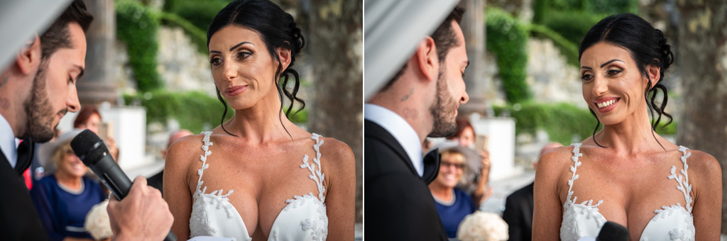 Fotografo Matrimonio Lago di Como Casta Diva Mandarin Le promesse dello sposo