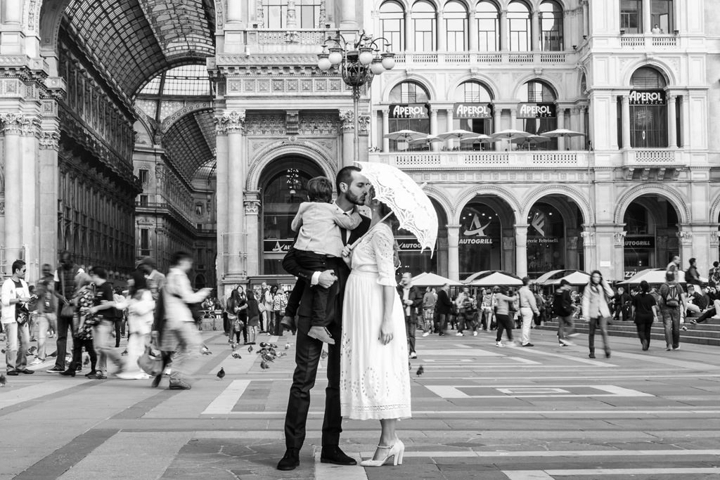 Fotografo Matrimonio Milano Foto Sposi Duomo Milano