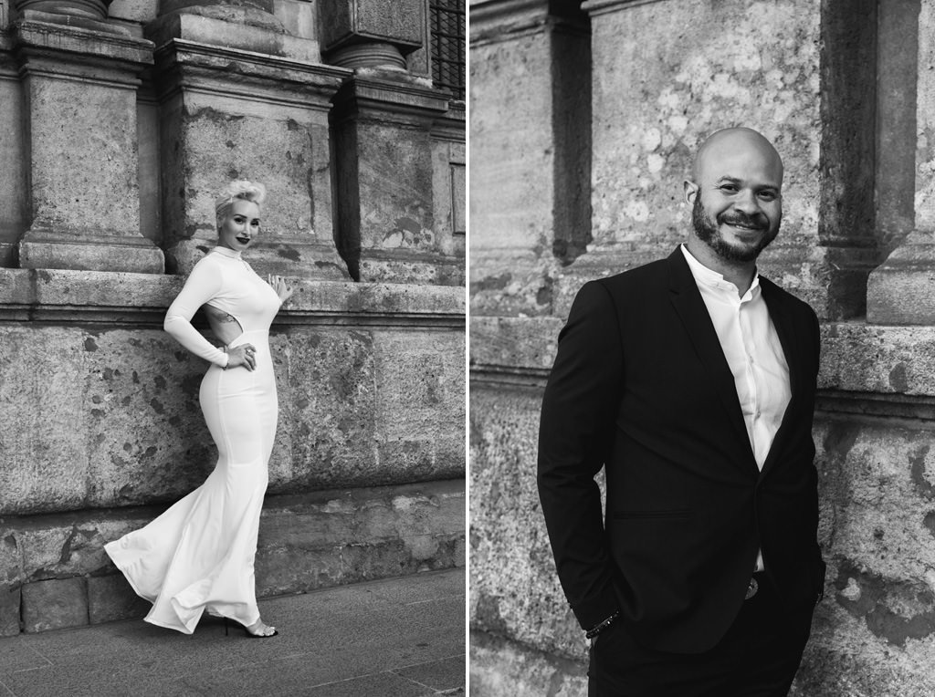 fotografo ritratto coppia milano duomo
