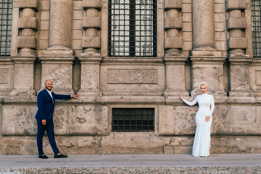 fotografo ritratto coppia milano duomo