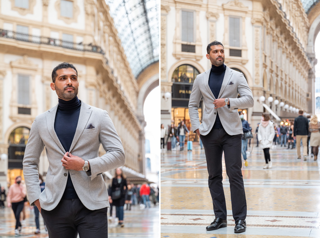 Fotografo-ritratto-esterna-Milano Un ragazzo elegante a Milano