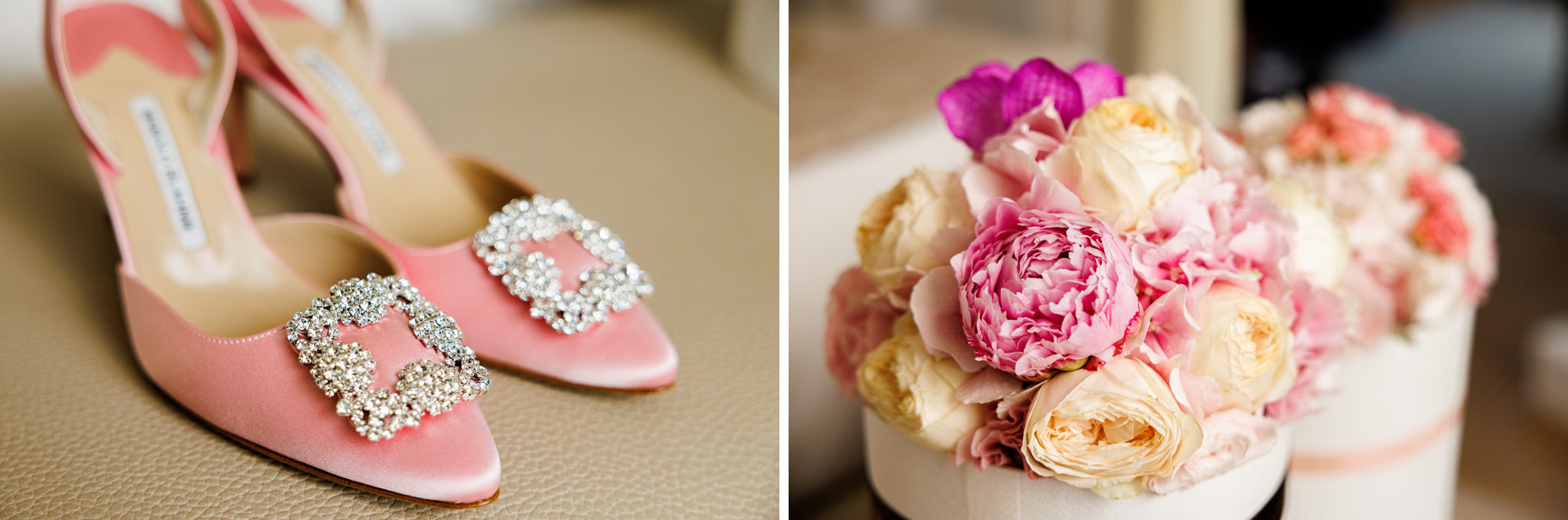 Destination Wedding Tuscany Scarpe della sposa e fiori del suo matrimonio