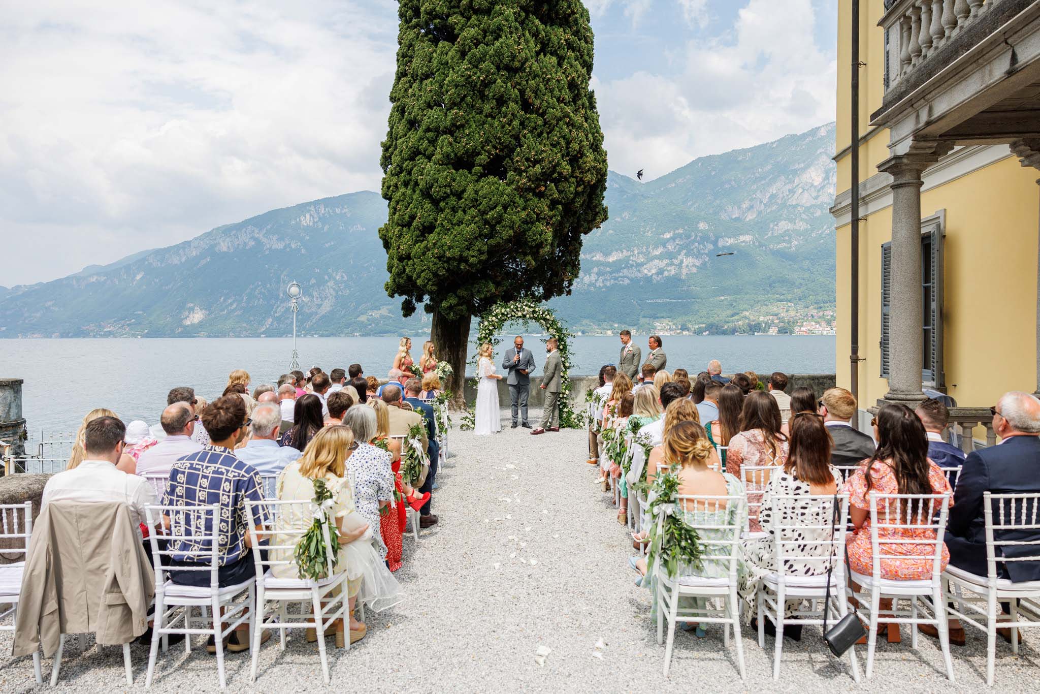Destination Wedding Como Lake Cerimonia di matrimonio su lago di Como