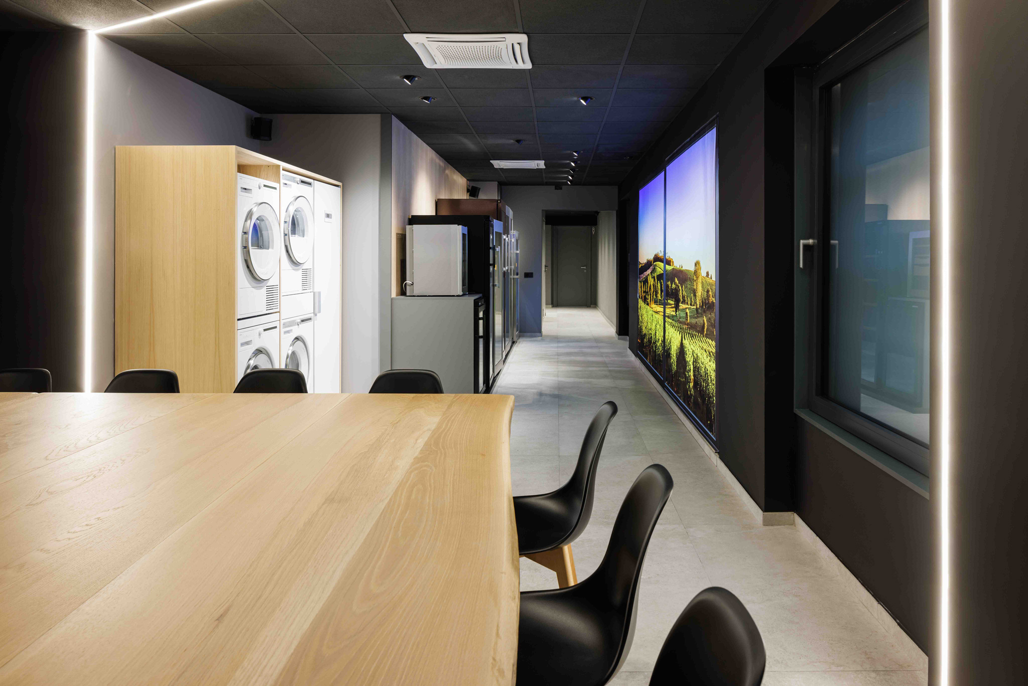 Fotografo Architettura Showroom Elettrodomestici in showroom architettura