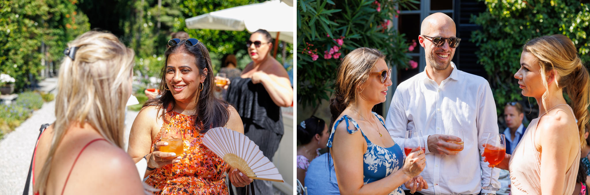 Destination Wedding Photographer Como Gli invitati che si divertono al matrimonio