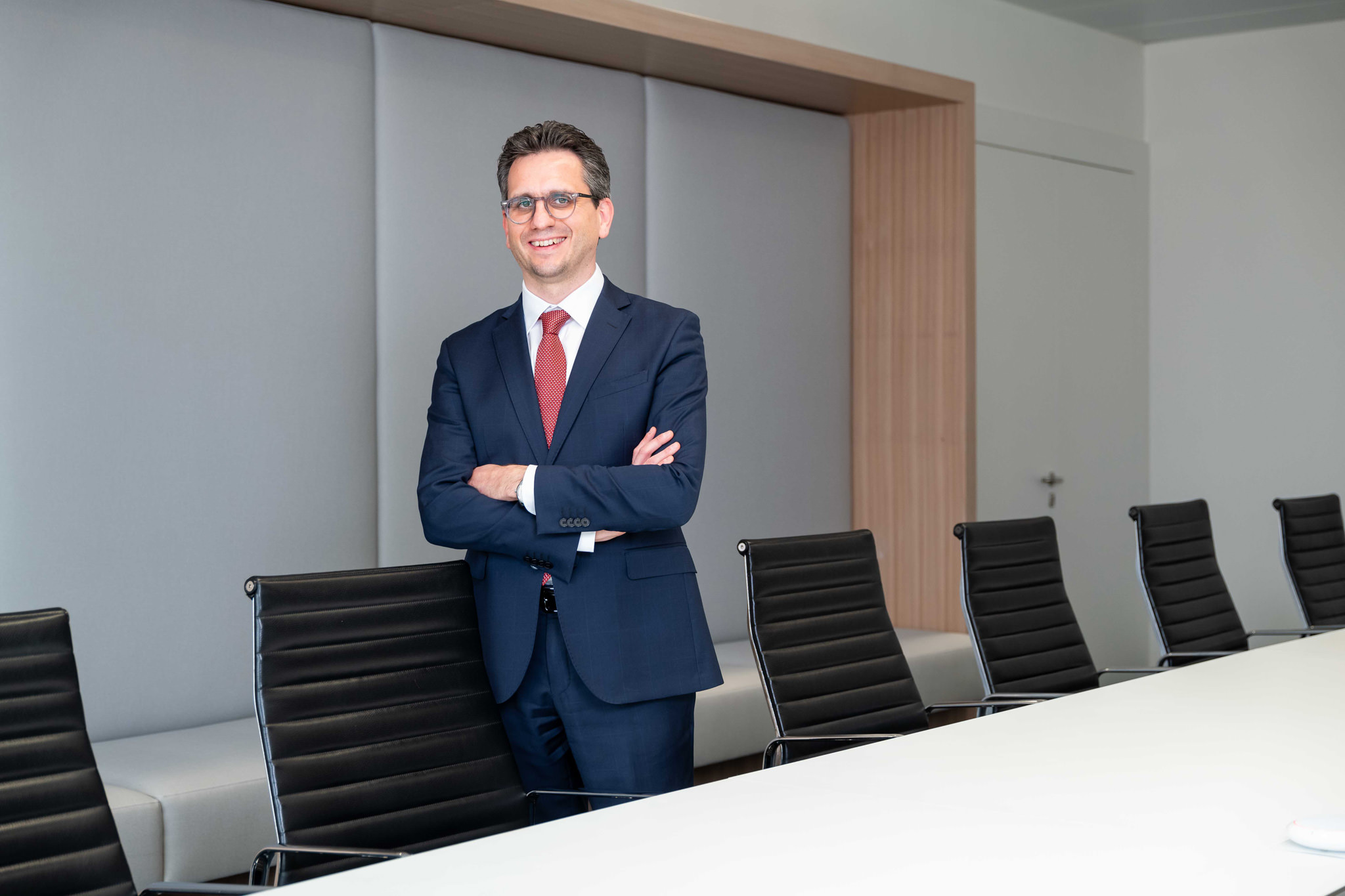 Foto Ritratto Ambientato Siemens CEO Foto ritratto aziendale milano