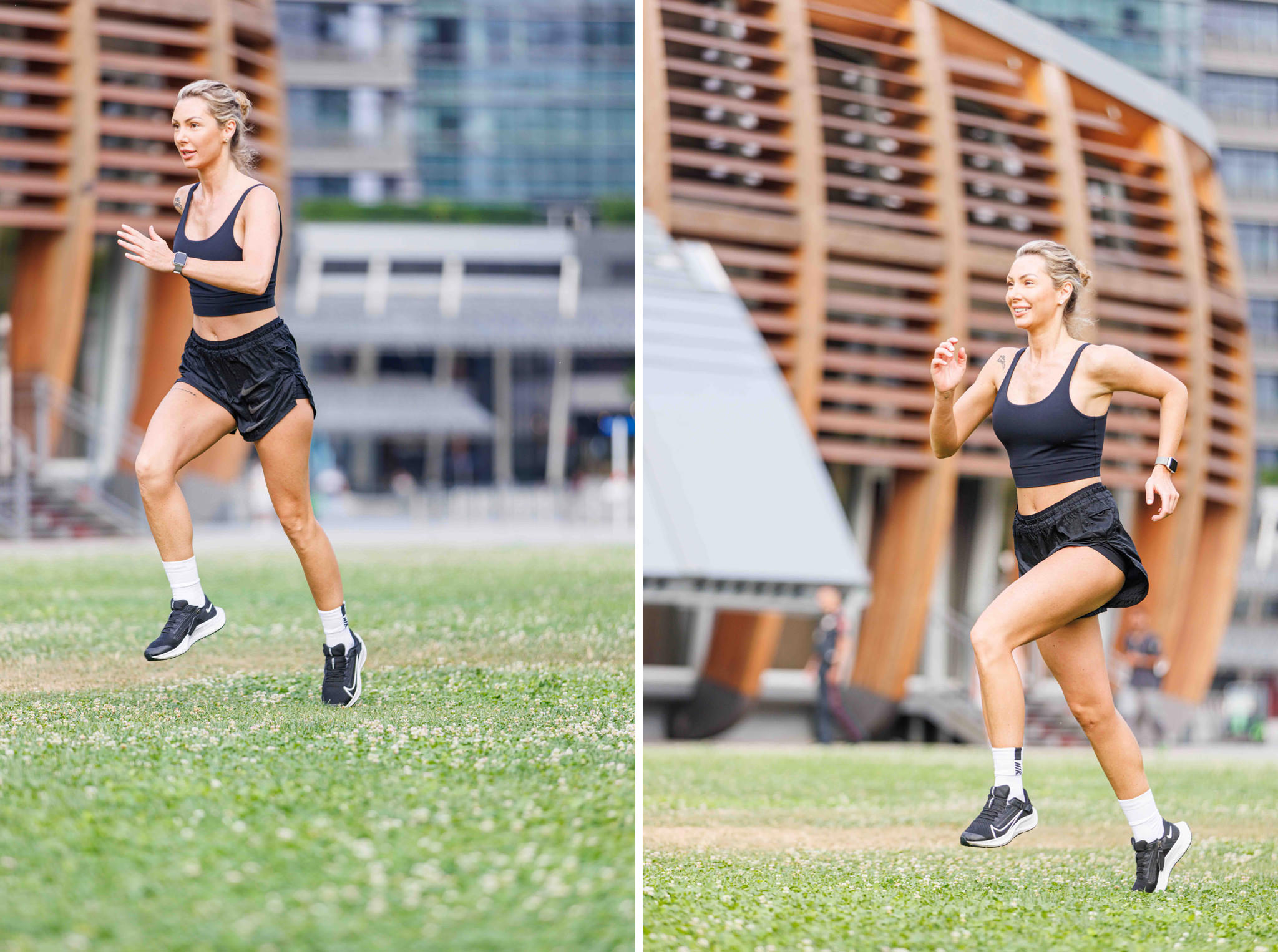 Foto ritratto ambientato fitness donna milano