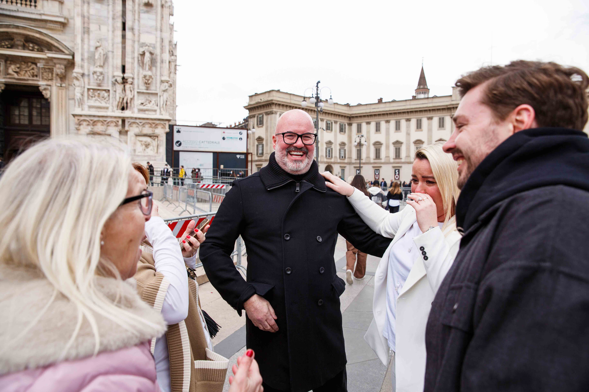 Fotografo WP Ben&Daniela Padre e Madre emozionati dalla proposta della coppia
