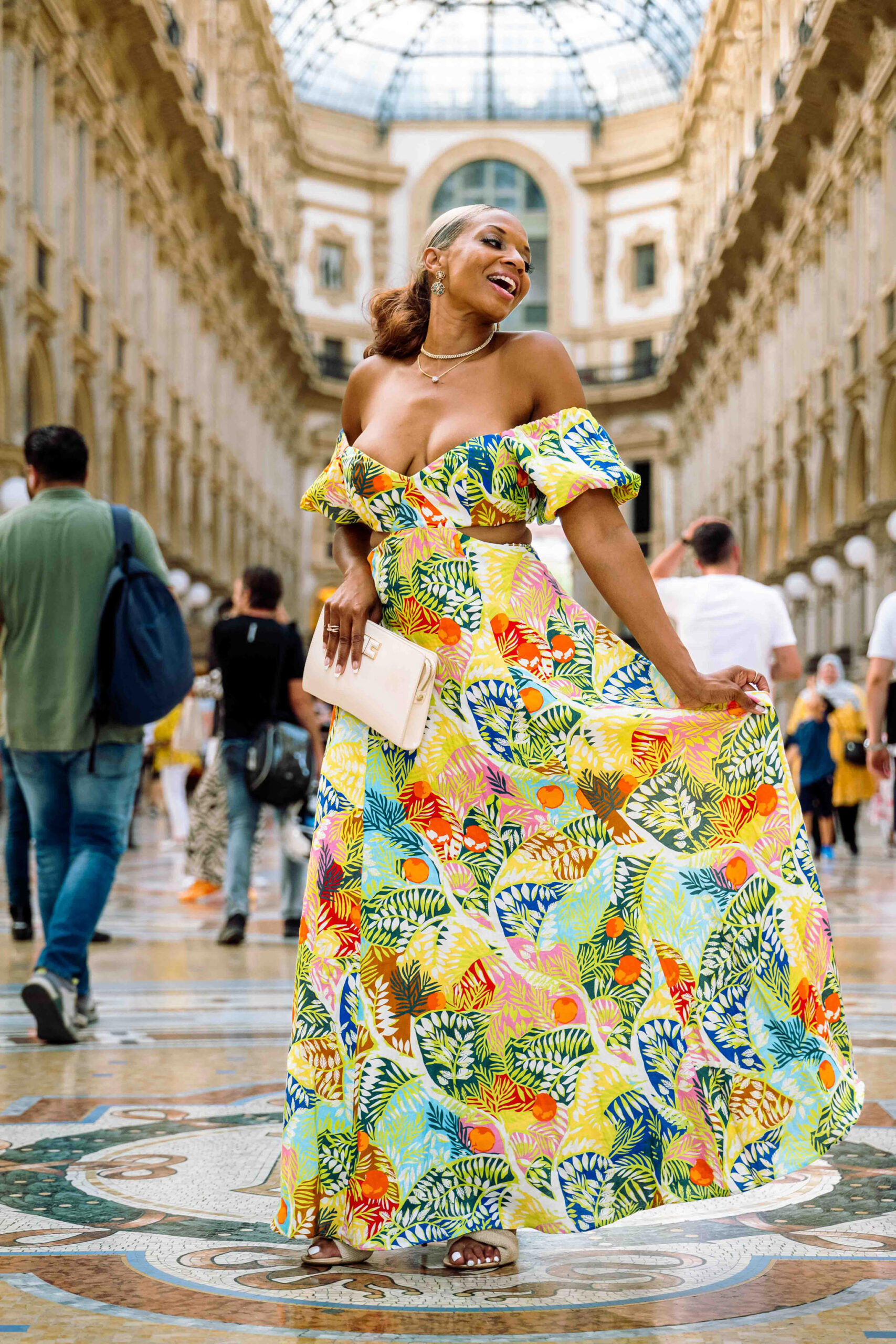 Fotografo Ritratto Moda April Foto di ritratto ambientato moda milano