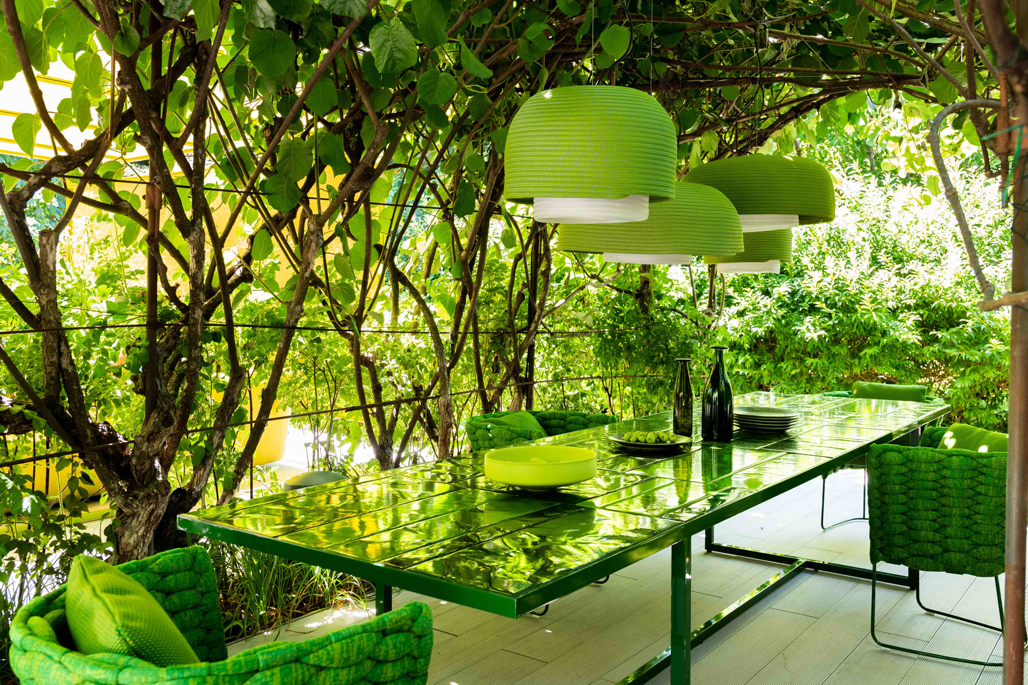 Foto evento business StylePark Mobili di design in esterna