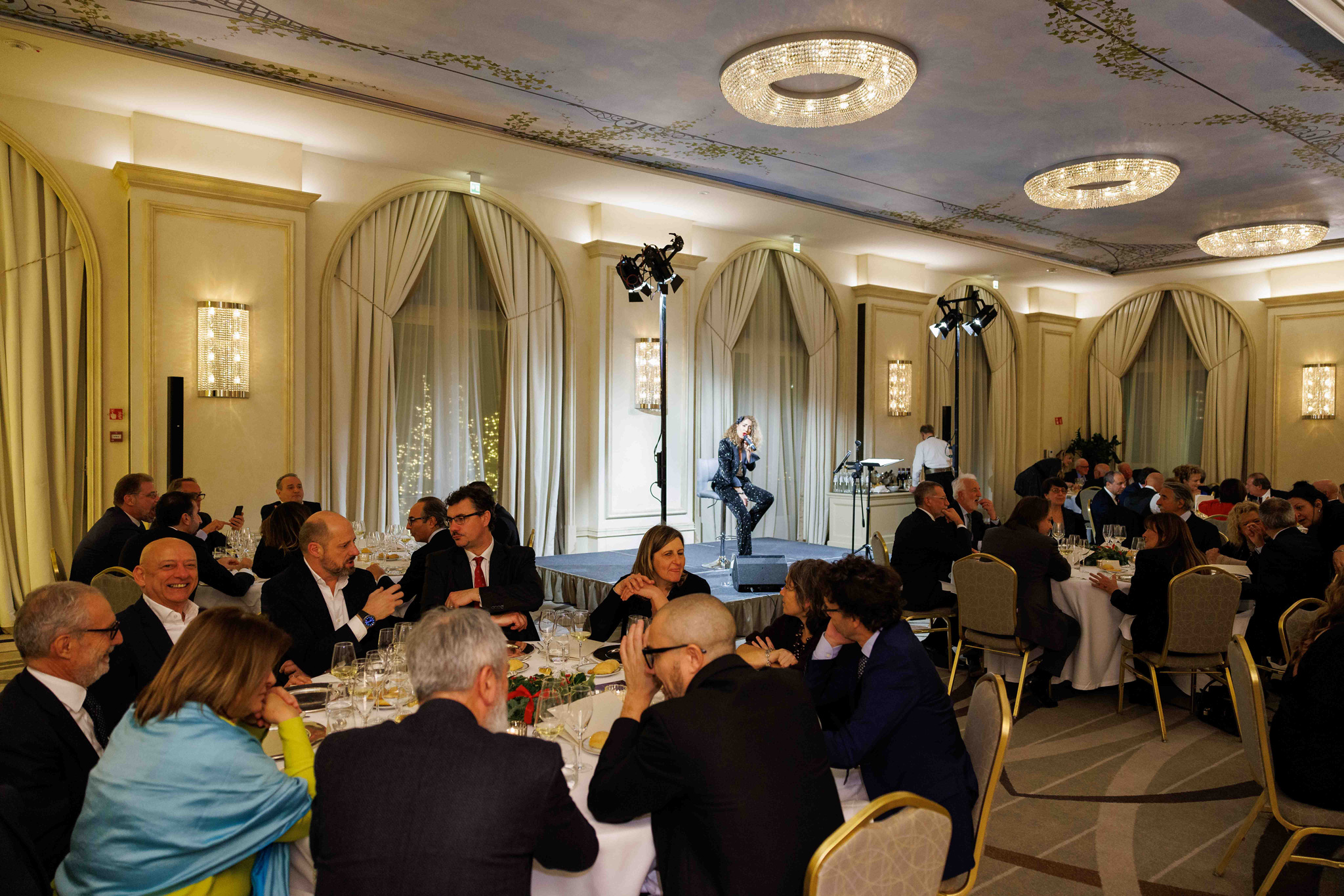 Foto evento business upiveb Panoramica di concerto con cena all'hotel principe di savoia a Milano