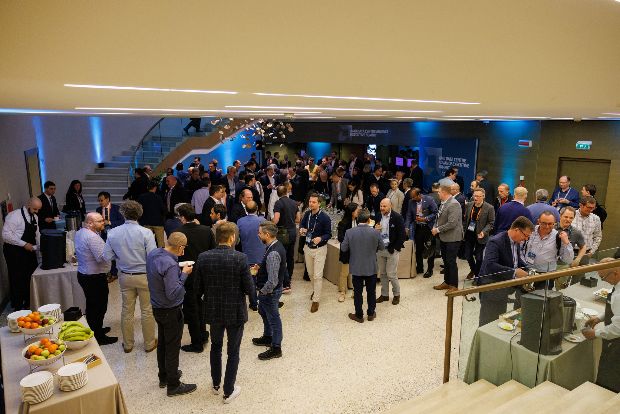 foto del ricevimento dell'evento AMD