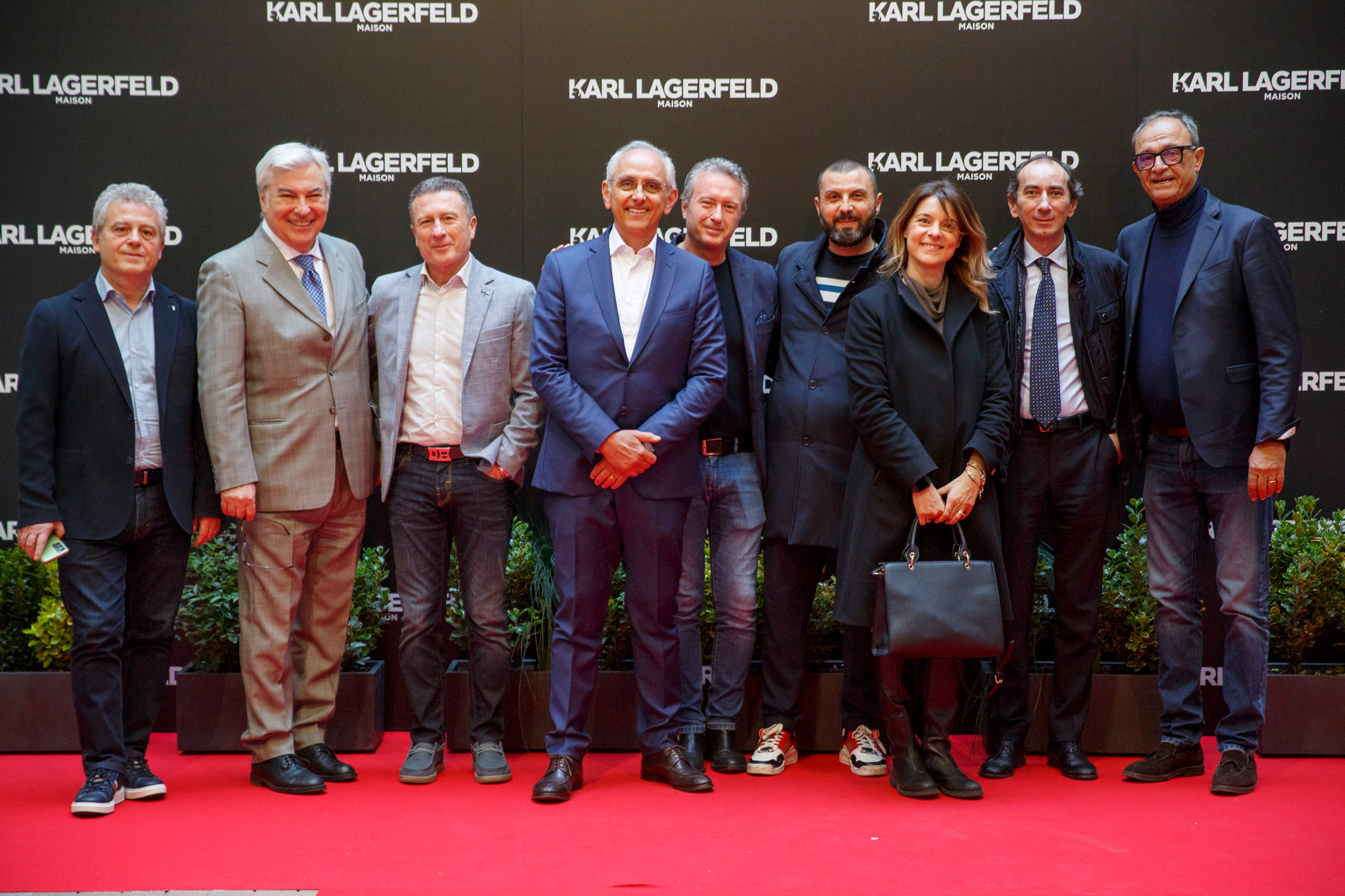 foto evento karl lagerfeld foto di partecipanti all'evento di karl lagerfeld