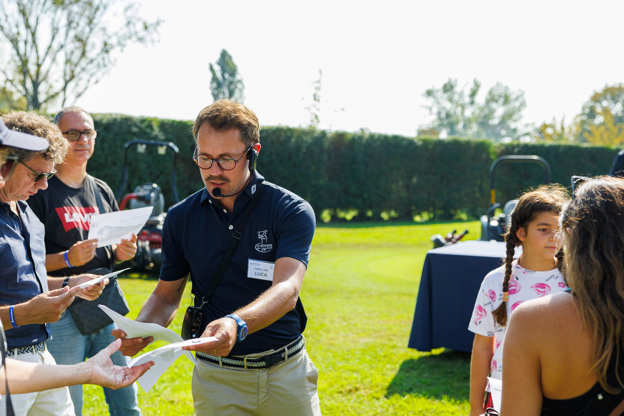 Foto di reportage dell'evento di golf di Intersystems