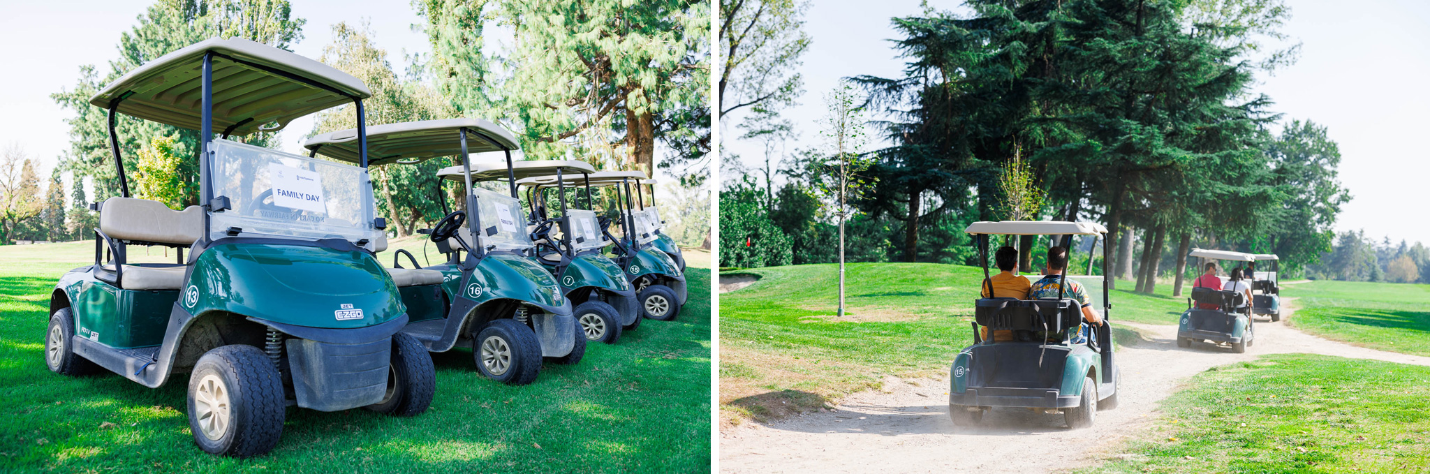 Foto di reportage dell'evento di golf di Intersystems